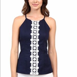 Lilly Pulitzer Annabelle halter top in navy ⚓️